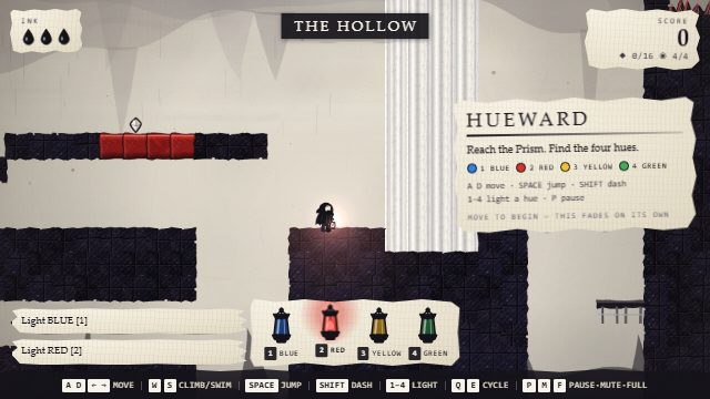 Gameplay from Hueward